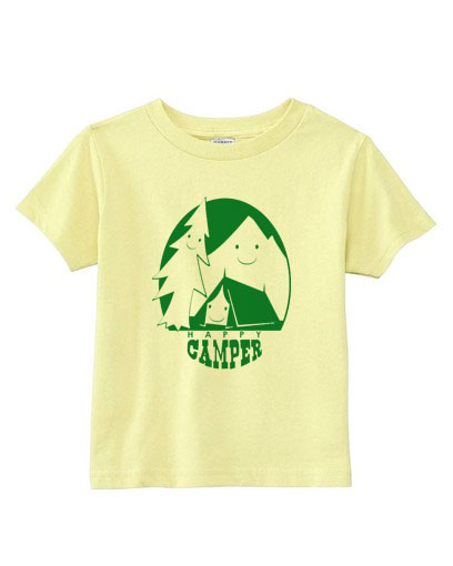toddler shirt happy camper