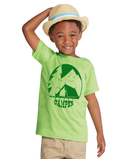 toddler shirt happy camper