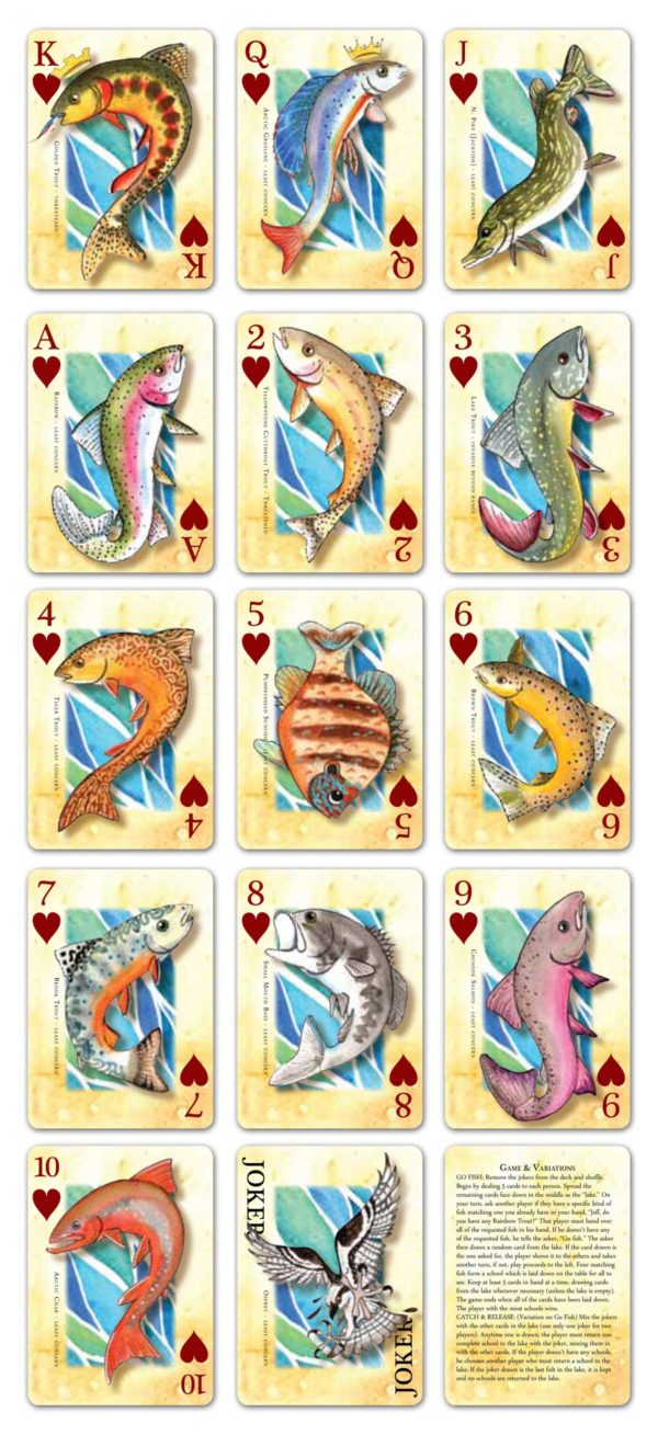Trout Playing Cards